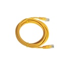 Cable de Parcheo UTP Cat6 - 3.0 Metros (9.84 Pies) - Amarillo