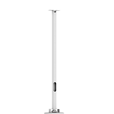 [L800-R35] Barra de Extensión para Cámaras de Estacionamiento / 800 mm Longitud / SPCC / Salida de Cable / Ajuste de Altura / Hikvision White