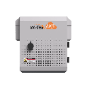Gabinete de Acero Ventilado para Exterior 250 x 250 x 180 mm con Rieles DIN y 4 Placas Laterales para Montaje de Equipos por Fuera