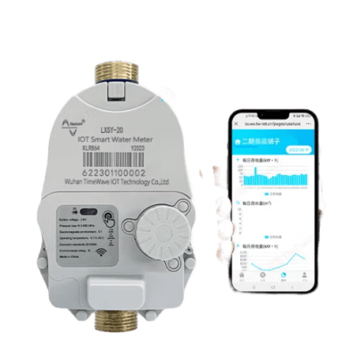 [TW-LXSY-15] Medidor de Agua Inteligente LoRaWAN IoT / Medición Electrónica Sin Contacto / Válvula de Bola Eléctrica / Estructura Seca / Batería Litio de Larga Duración / Comunicación Inalámbrica / Monitoreo Remo