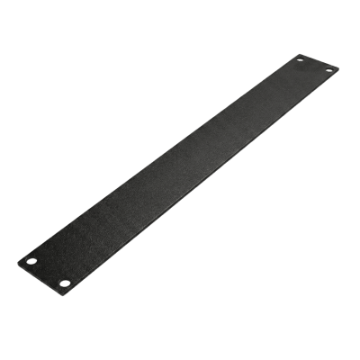 [P19RPP1UB] Tapa Ciega para Rack de 19 Pulgadas, 1 UR, Acero Negro