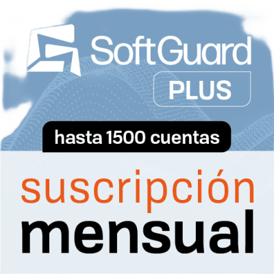 [SGPLUS1500M] SoftGuard PLUS (Licencia Mensual) / Software de Monitoreo / Plataforma Integral / Central de Alarmas / Video / GPS / Apps Móviles / CRM