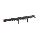 Estante de Almacenamiento de Pared Versátil de Alta Resistencia (En 4 Placas de Pared)