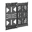 Montaje Deslizante de Almacenamiento AV | Capacidad de Carga 10 kg (22 lbs) | Rango de Deslizamiento 300 mm | Fabricado en Acero | Sistema de Sujeción Quick-Release sin Herramientas