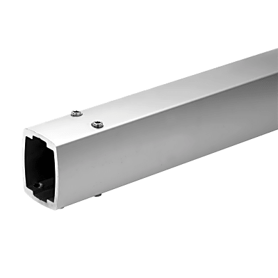 [S1MT500] Tubo Estructural de Aluminio (500 mm) para Brazo Syspend 180-Max con Perfil Hueco para Cableado/ 6 Tornillos de Fijación / Carga Máxima 180 lb (81.6 kg)