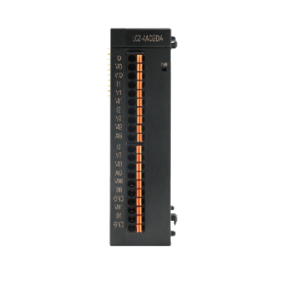 Módulo de Expansión Analógico Híbrido / 4 Entradas 16 bits / 2 Salidas 16 bits / Alta Precisión ±0.2% / Filtrado Digital Serie S / Montaje Riel DIN 25 mm (0.98 in)