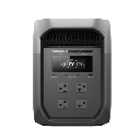 Estación de Energía Portátil EcoFlow DELTA 3 MAX, 2048Wh, Batería LiFePO4, Salida 2400W (Surge 4800W)