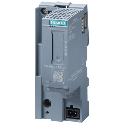 [6ES7155-6AA02-0BN0] Interface Module PROFINET / SIMATIC ET 200SP / IM 155-6 PN ST / 32 I/O Modules + 16 ET 200AL Modules / Multi Hot Swap / PN Security Class 1 / 24 V DC