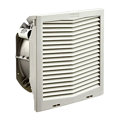 [HF1316414] Ventilador Con Filtro de Montaje Lateral HF13, Con Flujo de Aire de 395 CFM, 115 Vca, Color Gris Claro