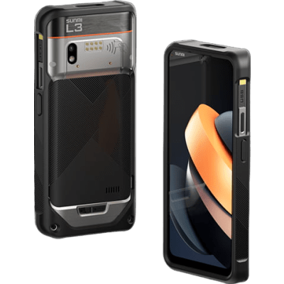 [L3-CASE] Funda Protectora / Silicona Reforzada / Protección 1.5 m (4.9 ft) / SUNMI L3 / Acceso Completo / Negro