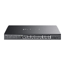 Switch Omada L3 SDN Administrable / 24 puertos PoE af/at Gigabit y 4 puertos SFP+ / Presupuesto PoE 720W / Funciones RIP, VRRP, Servidor DHCP / Administración centralizada OMADA / Fuente Redundante