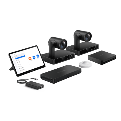 Sistema de Videoconferencia ZVC S90 de Yealink para Salas Extra Grandes con Zoom Rooms y Seguimiento Inteligente de Orador