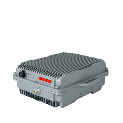 [EPO43J-TB52566-MU] Amplificador de Señal Celular / Repetidor de Fibra Óptica Digital / Radio Definida por Software / Banda 2-4-5 Completa / 27 dBm Potencia Salida / IP65 Exterior / Monitoreo RJ45