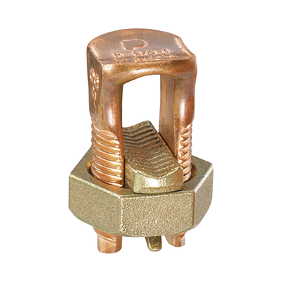 [SBC6S-C] Conector Mecánico de Puesta a Tierra, de Cobre, Para Cables de Calibre 8 a 6 AWG