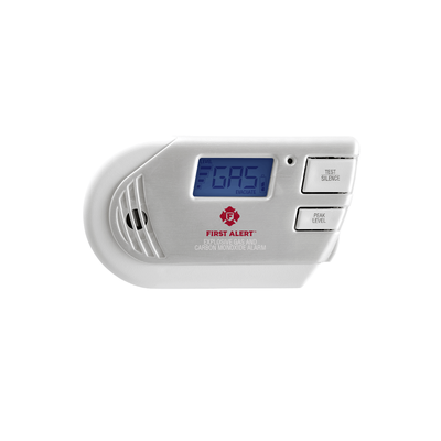 [GCO1CN] Detector Combo de Combinación de Gases Explosivos: Metano (GN), Propano (LP) y Monóxido de Carbono (CO), Con Pantalla Digital Retroiluminada, 120 Vca y Batería de Respaldo