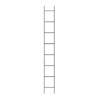[NL-20] Escalerilla de Ascenso de 6 Metros (20 Pies) para Torres Tubulares SSV.