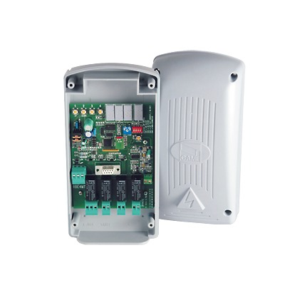 [001-RBE4MT] Receptor Cuadricanal para Exterior / 999 controles / Alta y baja administrables / 4 salidas de relevador