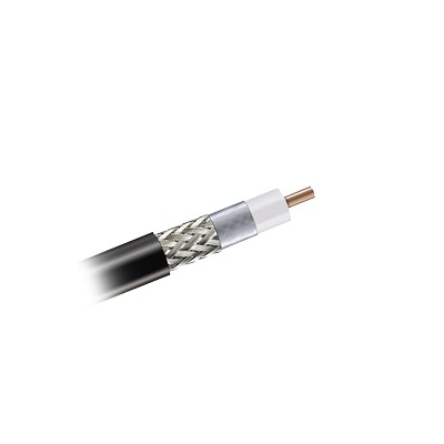 [CNT-195] Cable coaxial de malla de cobre estañada, RG58, 50 Ohms, retardante de fuego
