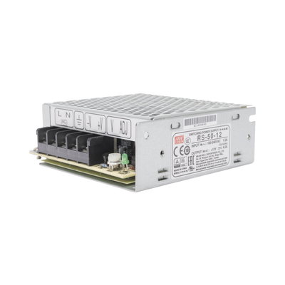 [RS-50-12] Fuente de Poder Industrial Conmutada 50W de Potencia, 12Vcc, 4.2A