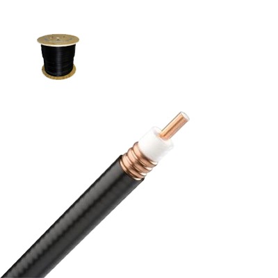 [AVA5-50FX/1000] Cable coaxial HELIAX 7/8", cobre corrugado, BLINDADO, 50 Ohms, Carrete de 305 metros