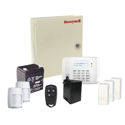 [VISTA-48LA-PLUS] Kit inalámbrico / Panel VISTA48LA con teclado 6162RF receptor inalámbrico / 3 contactos 5816 / 2 PIR 5800PIR / 1 Llavero inalambrico / Bateria y Transformador