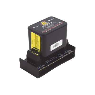 [DTK-2MHLP5BWB] Protector modular para 2 pares, campo reemplazable, con base, circuito de 5 V