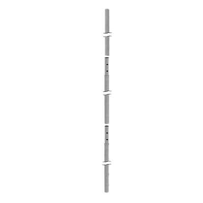 [MAST-1030] Mástil seccionado de 10.30 m x 48 mm ced 30, galvanizado por inmersión caliente.