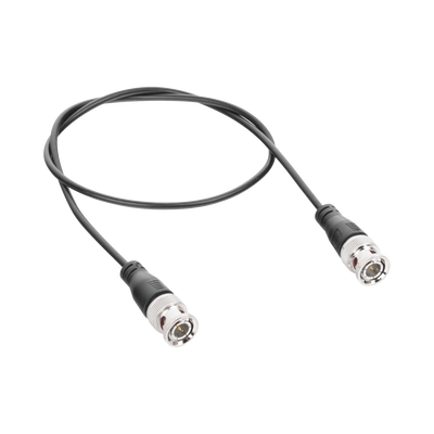 [TT-BNC-BNC-0.6M] Cable Coaxial Armado con Conector BNC (Video) / Longitud de 0.6 Metros (1.97 Pies) / Optimizado para Cámaras 4K / Uso en Interior