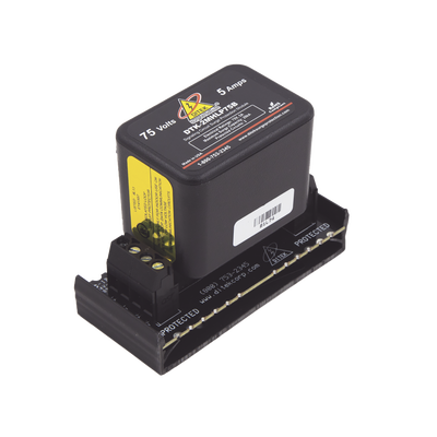 [DTK-2MHLP75BWB] Protector Modular 75 V / 2 Pares / Base Desmontable / Snap-Track / Voz Datos y Señalización