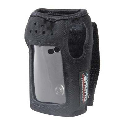 [3200-B] Funda de Nylon, lazo-cinto, cierre elástico superior para soporte del radio y visor frontal / IC-M88, IC-M88/11.