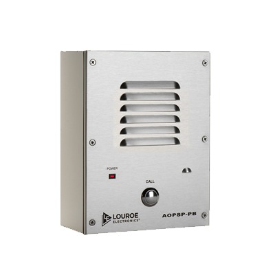 [AOP-SP-PB] Intercomunicador LOUROE de audio para cámaras IP