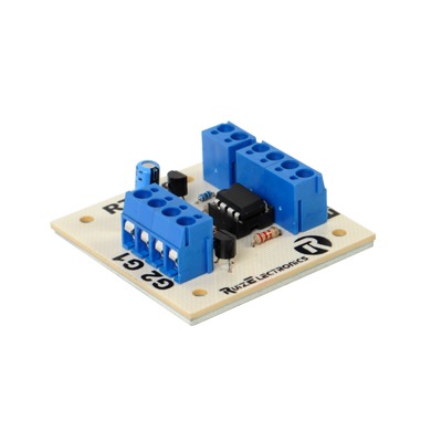 [RT100] Tarjeta Temporizada a 100mS /2 ENT,2 SAL. para Torniquetes