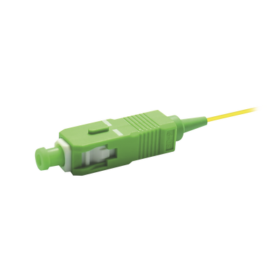 [LP-FO-SCA-02] Pigtail de Fibra Óptica Monomodo SC/APC, simplex de 2 metros