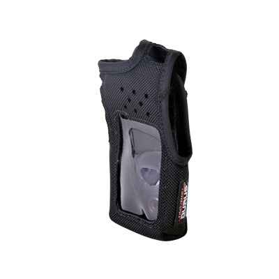 [3122-B] Funda de Nylon, lazo-cinto, capuchón auto-adherible en botones y visor frontal-DTMF para IC-F3021/ 3031 / 3230.