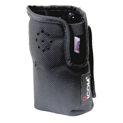 [3201-B] Funda de Nylon con lazo para cinto y correa en antena, para  IC-F3103D, IC-F4103D, IC-F3210D, IC-F4210D.