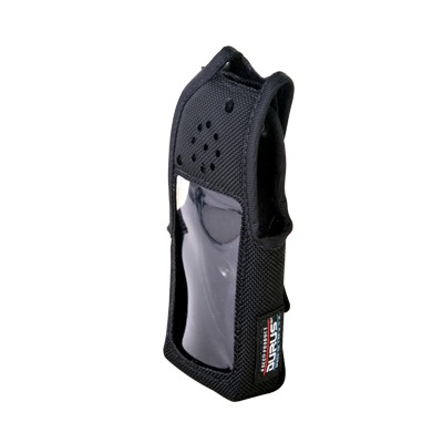 [3162-B] Funda de Nylon, lazo-cinto, capuchón con broches para botones y visor frontal-DTMF / IC-F3161, IC-F3261/ 3360.