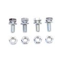Kit de 12 tornillos y 12 tuercas para expandir rack.