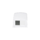 Caja de Montaje en Superficie, Para 2 Módulos Keystone, Color Blanco