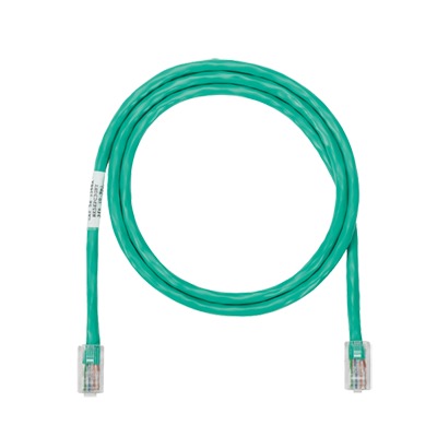 [NK5EPC5GRY] Cable de Parcheo UTP Categoría 5e, con Plug Modular en Cada Extremo - 1.5 Metros (4.92 Pies) - Verde