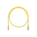 Cable de Parcheo UTP Categoría 6, con Plug Modular en Cada Extremo - 1.5 Metros (4.92 Pies) - Amarillo