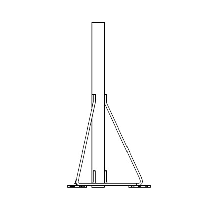 [SSV3TT] Punta de torre SSV para sección 2WST, 2WN y 3WN.
