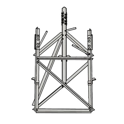 [RSB-05] Base para Sección 5 de torre Autosoportada RSL.
