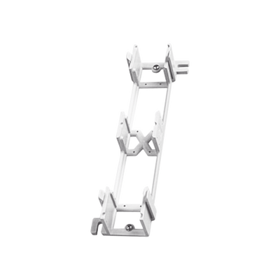 [WB89D] Montaje de Pared para Panel de Parcheo de 12 puertos, Color Blanco