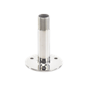 Montaje Recto de Acero Inoxidable / de 4 pulgadas de Alto y 3 de Base / Rosca 1-1/4