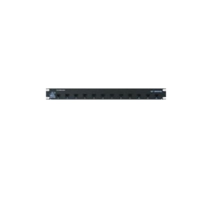 [DTKRM12C5RJ] Protector de 1U para bastidor de 12 puertos, transmisión Gigabit Ethernet, RJ45 entrada / salida