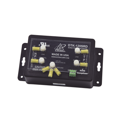 Protector 120 VCA Serie / 20 A / Contacto Seco / EMI/RFI / Paneles de Incendio y Equipo Crítico