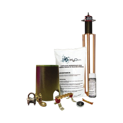 [KIT-MASTER-45AB] Kit de tierra física modelo TG45AB con Electrodo Magnetoactivo, capacidad: 45 AMP