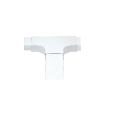 [PT-48-T] Sección en "T" color blanco de PVC auto extinguible,  para canaleta PT48 (6140-01002)