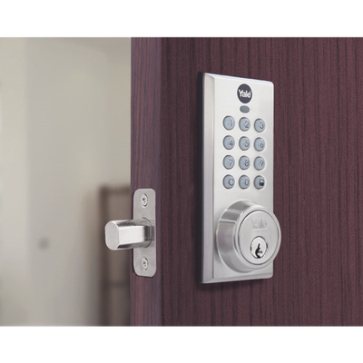 [89071] Cerradura Digital  con Teclado YDD114 / 10 usuarios/ Para Puerta Izq o Derecha de 60 a 70 mm