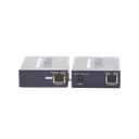 Kit Transmisor y Receptor PoE de Largo Alcance Sobre Coaxial Hasta 1 km